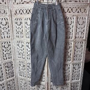 Vintage Outback Red Jodhpur Pant Size 2 Gray Corduroy Riding Equestrian Pleated